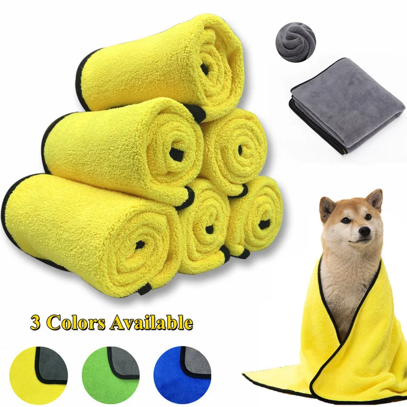 Quick-drying Pet Dog and Cat Towels Soft Fiber Towels Water-absorbent Bath Towel Pet Cleaning Towel Dog Accessories Pet Supplies
Quick-drying Pet Dog and Cat Towels Soft Fiber Towels Water-absorbent Bath Towel Pet Cleaning Towel Dog Accessories Pet Supplies