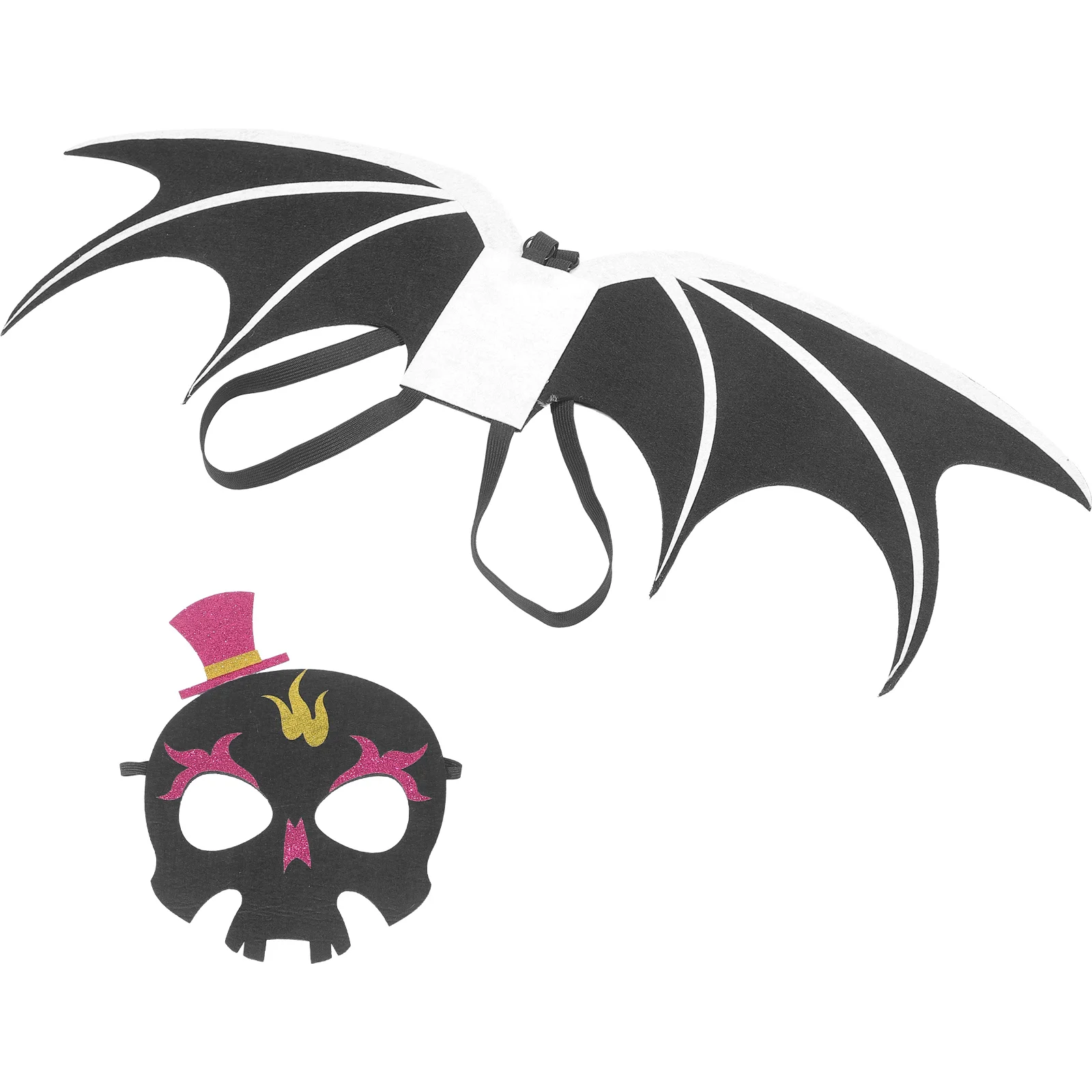 Halloween Mask Cosplay Props Horn Horns Wing Makeup Costume Wings Non-woven Fabric Child
Halloween Mask Cosplay Props Horn Horns Wing Makeup Costume Wings Non-woven Fabric Child