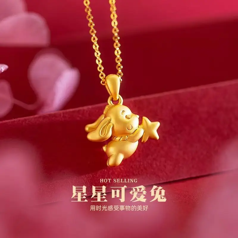 Rabbit Sand Gold Necklace Valentine's Day Gift Birthday Gift Souvenir Simple Necklace
Rabbit Sand Gold Necklace Valentine's Day Gift Birthday Gift Souvenir Simple Necklace