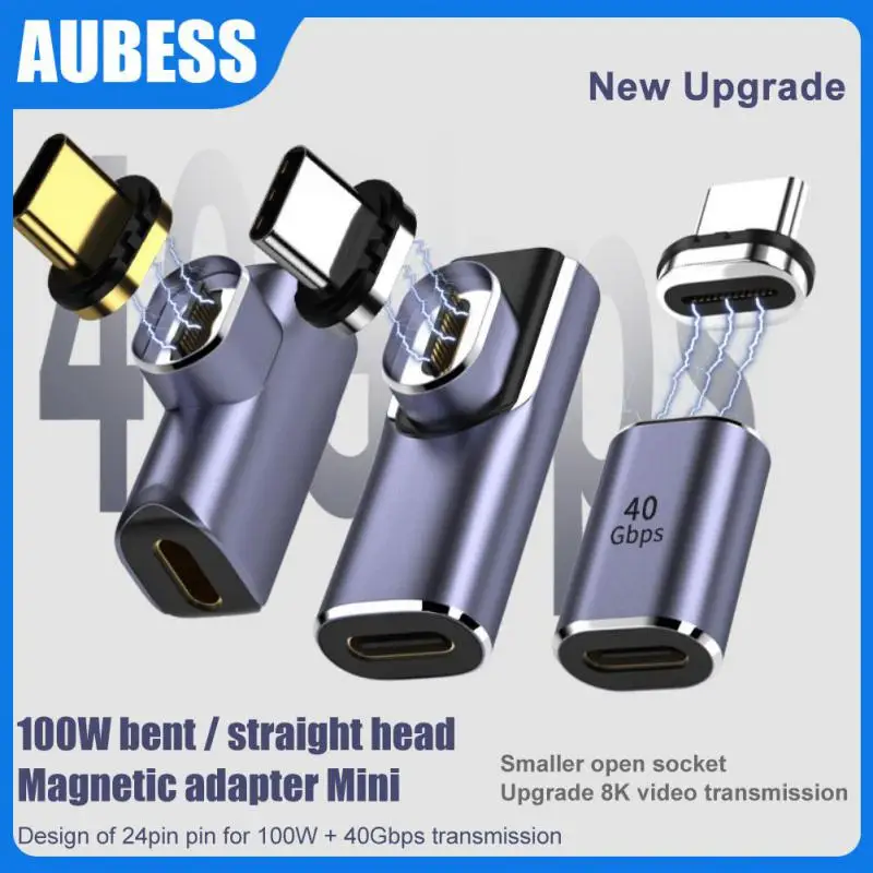 Aluminum Alloy Data Transfer Magnet Pd Charger 100w Fast Charging Office Accessories 8k@60hz Usb C To Type C Converter 40gbps
Aluminum Alloy Data Transfer Magnet Pd Charger 100w Fast Charging Office Accessories 8k@60hz Usb C To Type C Converter 40gbps