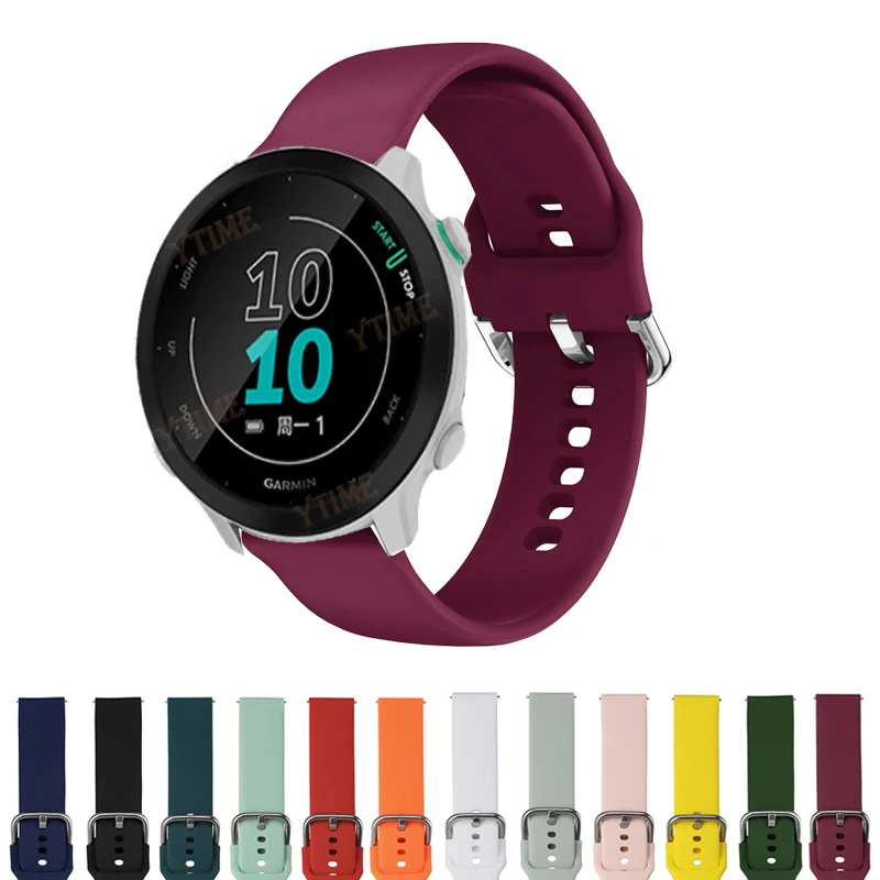 Для Garmin Forerunner 245 645 158 55 спортивный браслет наручный ремешок для Vivoactive 3/CAME SQ 2 Plus 20 мм силиконовый ремешок для часов
Для Garmin Forerunner 245 645 158 55 спортивный браслет наручный ремешок для Vivoactive 3/CAME SQ 2 Plus 20 мм силиконовый ремешок для часов