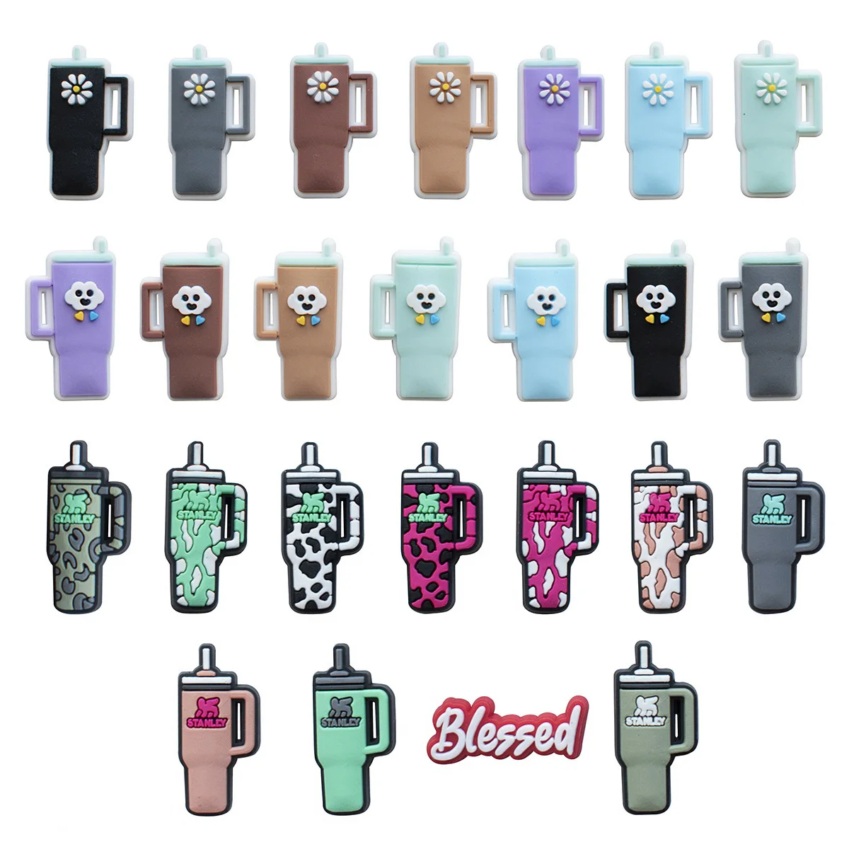 Wholesale 1pcs PVC Shoe Charms for Crocs Accessories Water Bottle Badge Women Clogs Buckle Kids Pins Decoration Jeans X-mas Gift
Wholesale 1pcs PVC Shoe Charms for Crocs Accessories Water Bottle Badge Women Clogs Buckle Kids Pins Decoration Jeans X-mas Gift