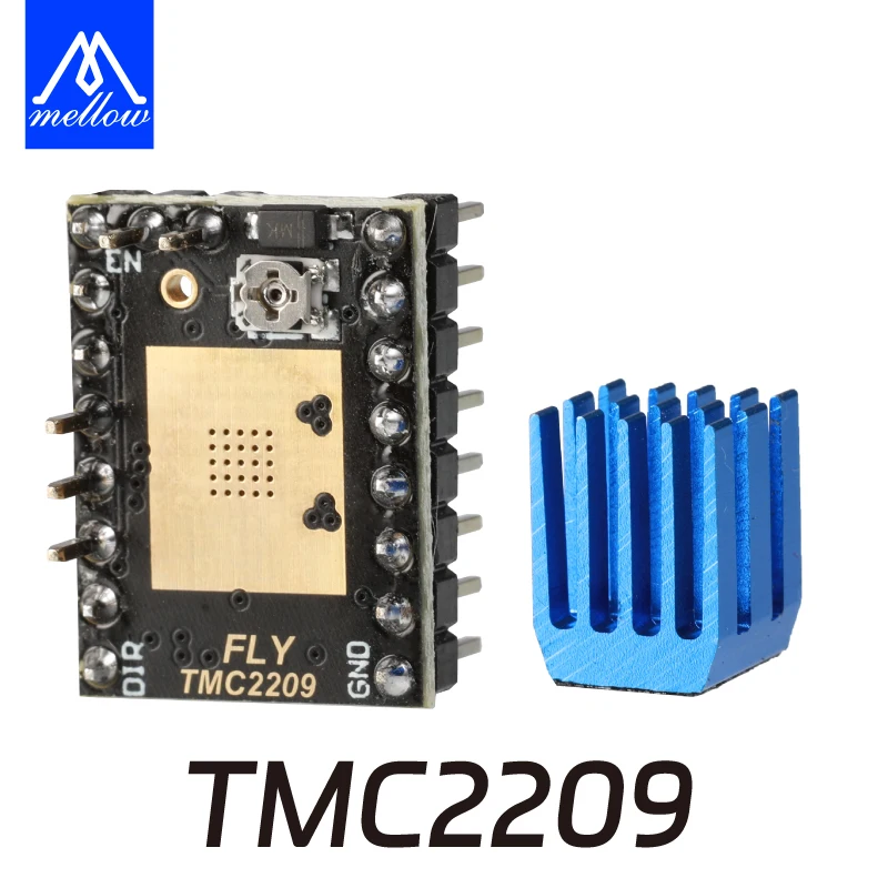 Mellow Fly TMC2209 Driver Stepper Motor StepStick UART 2.8A Silent 3D Printer Parts For Rumba32 FLY-CDY Mini V1 Board
Mellow Fly TMC2209 Driver Stepper Motor StepStick UART 2.8A Silent 3D Printer Parts For Rumba32 FLY-CDY Mini V1 Board