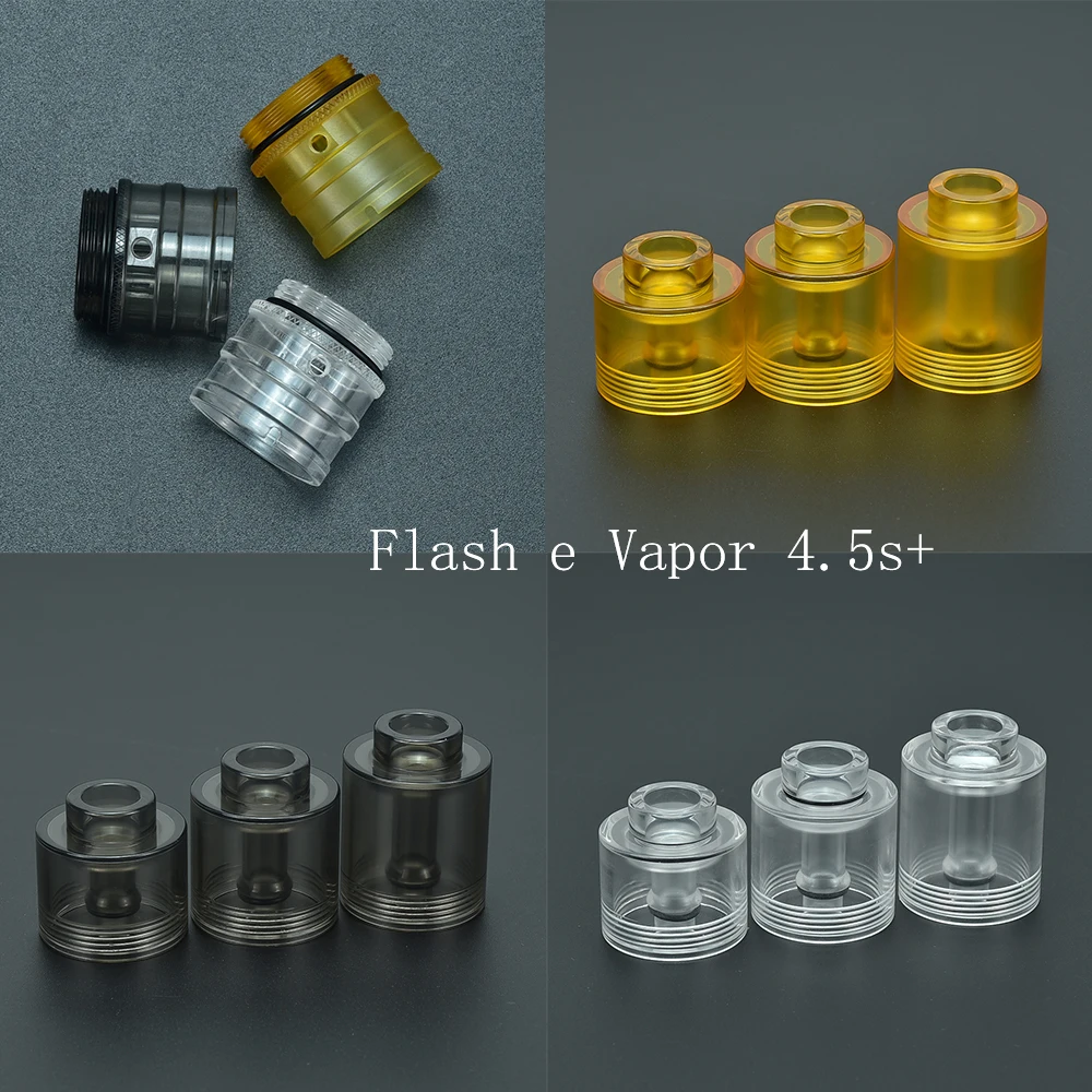 DIY hand tool part st style bellcap PC PEI 2.5ML/3.5ML/4.5ML Replacement cover material for 23mm Flash e-Vapor V4.5 4.5S 4.5S+
DIY hand tool part st style bellcap PC PEI 2.5ML/3.5ML/4.5ML Replacement cover material for 23mm Flash e-Vapor V4.5 4.5S 4.5S+