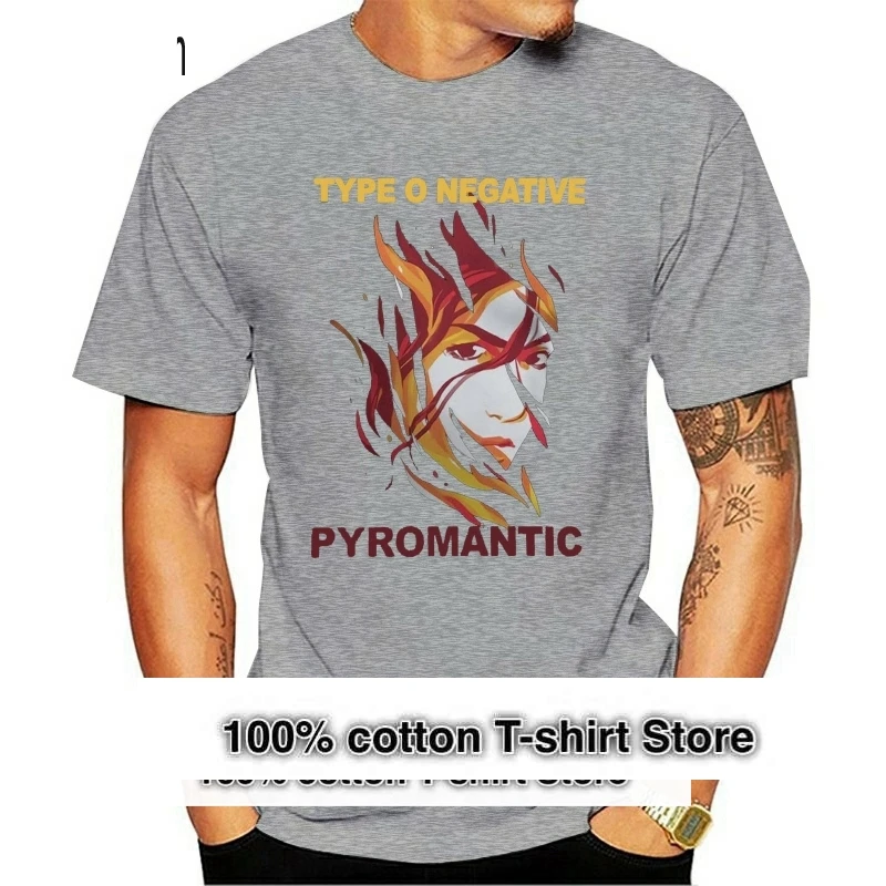 New Type O Negative Pyromantic Men's Black T-shirt S-3XL Male Best Selling T Shirt
New Type O Negative Pyromantic Men's Black T-shirt S-3XL Male Best Selling T Shirt