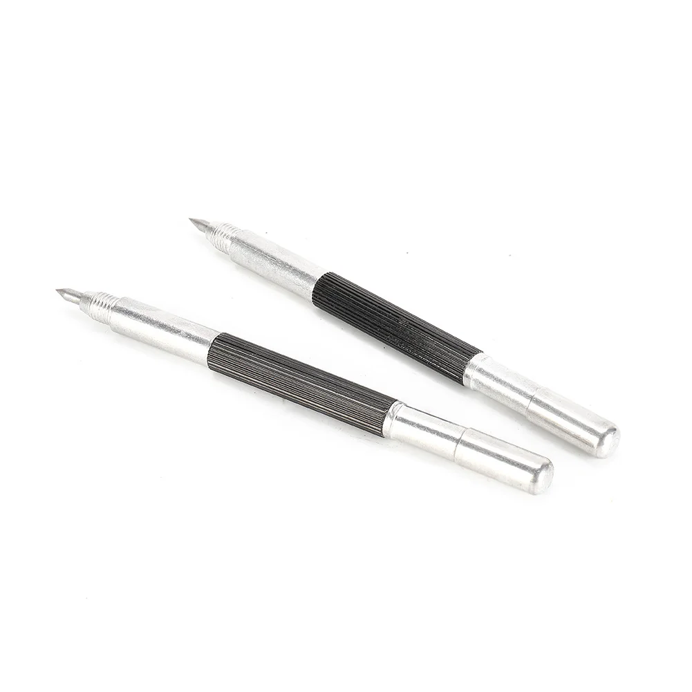 Durable New Practical Scribing Pen Tools Kit Lot Pack Set Tungsten Carbide Tip 2 piece 2pcs Lettering pen Marker
Durable New Practical Scribing Pen Tools Kit Lot Pack Set Tungsten Carbide Tip 2 piece 2pcs Lettering pen Marker
