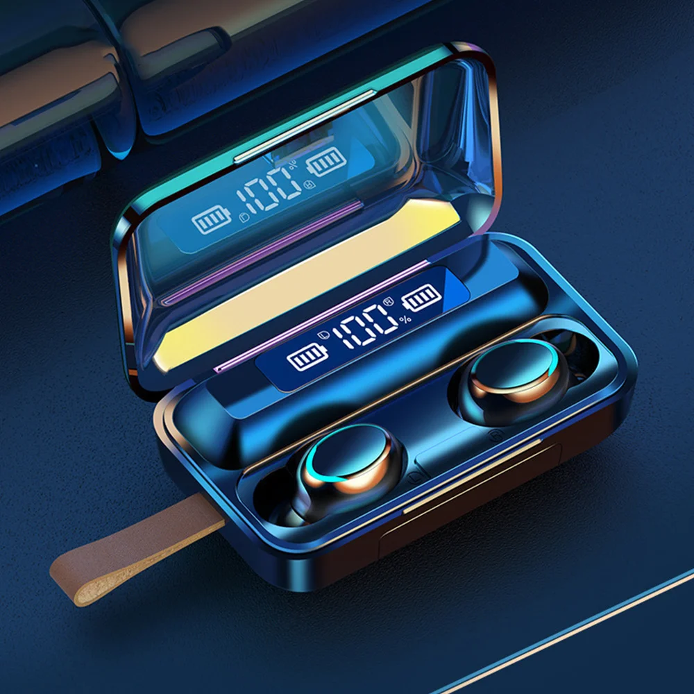 TWS 5.0 Headphones Earphones TWS F9-5c Headphones Sport Stereo Earphones Charging Box 9D Stereo Sport Waterproof Earbuds Headset
TWS 5.0 Headphones Earphones TWS F9-5c Headphones Sport Stereo Earphones Charging Box 9D Stereo Sport Waterproof Earbuds Headset