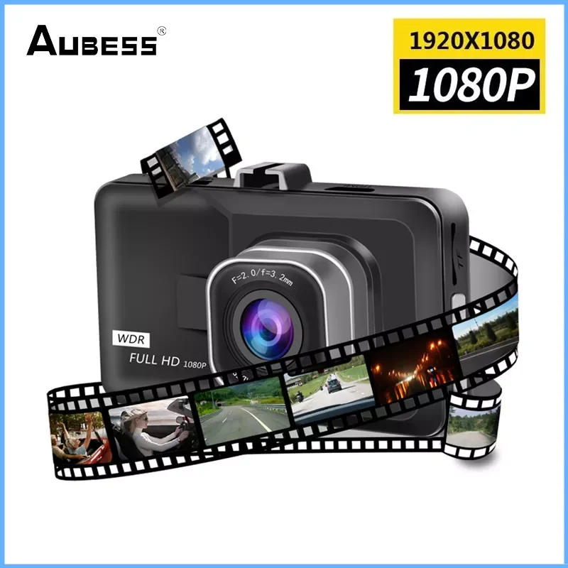 Dash Cam 1080P FHD DVR Car Driving Video Recorder Surveillance LCD Screen 140° Wide Angle, G-Sensor, WDR, Parking Car Monitor
Dash Cam 1080P FHD DVR Car Driving Video Recorder Surveillance LCD Screen 140° Wide Angle, G-Sensor, WDR, Parking Car Monitor