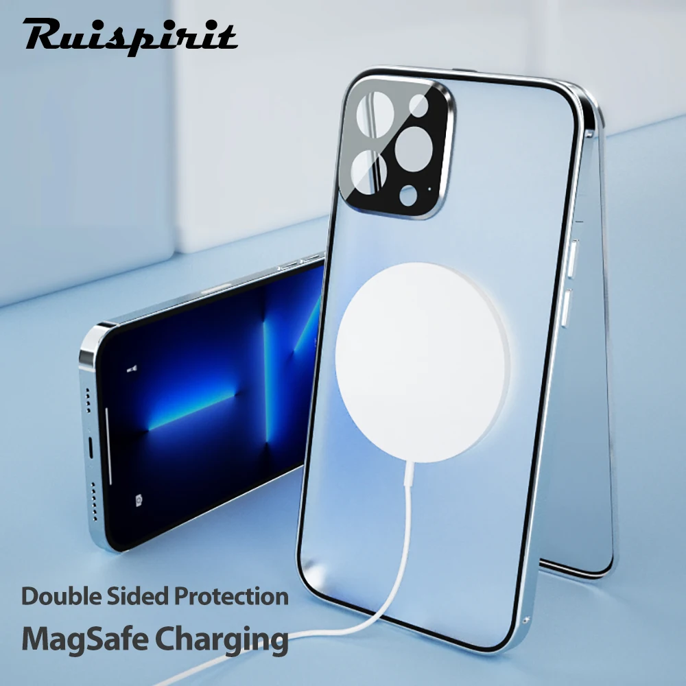 Magnetic Case for iPhone Ultra Clear Case Camera Lens Screen Protector Safety Lock 360 Full Body Double Sided Bumper Phone Cover
Magnetic Case for iPhone Ultra Clear Case Camera Lens Screen Protector Safety Lock 360 Full Body Double Sided Bumper Phone Cover