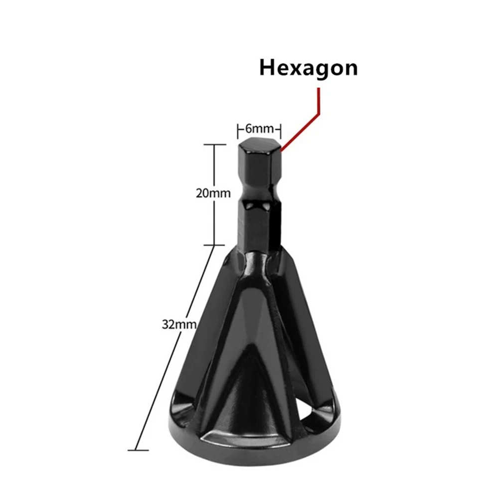 1pc Hexagonal Shank Deburring External Chamfer Tool Stainless Steel Remove Burr Tool CR12 MOV Accessory For Metal Drilling Tool
1pc Hexagonal Shank Deburring External Chamfer Tool Stainless Steel Remove Burr Tool CR12 MOV Accessory For Metal Drilling Tool