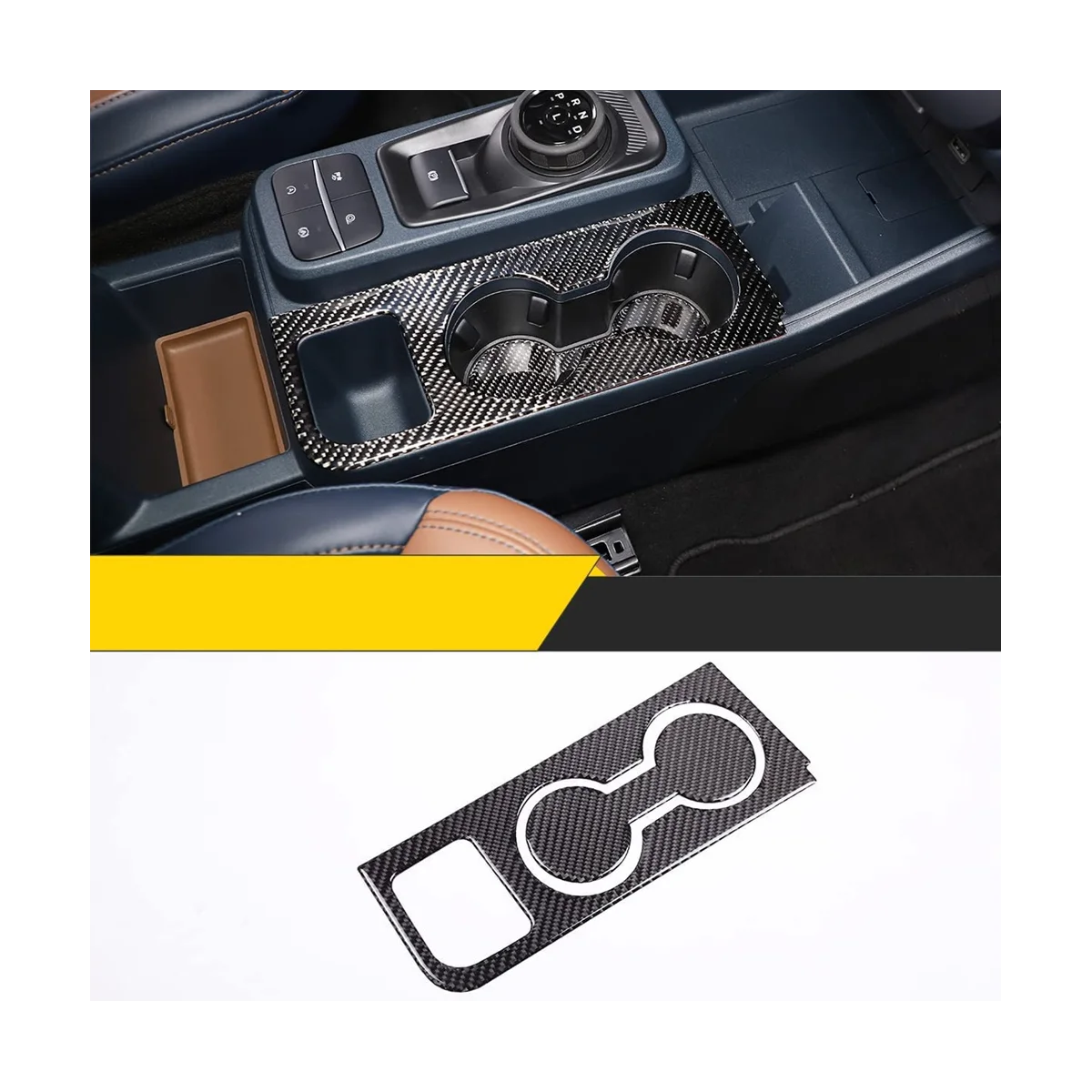 Central Control Cup Holder Panel Cover Sticker Decoration for Ford Maverick 2022 2023 Accessories - Soft Carbon Fiber
Central Control Cup Holder Panel Cover Sticker Decoration for Ford Maverick 2022 2023 Accessories - Soft Carbon Fiber