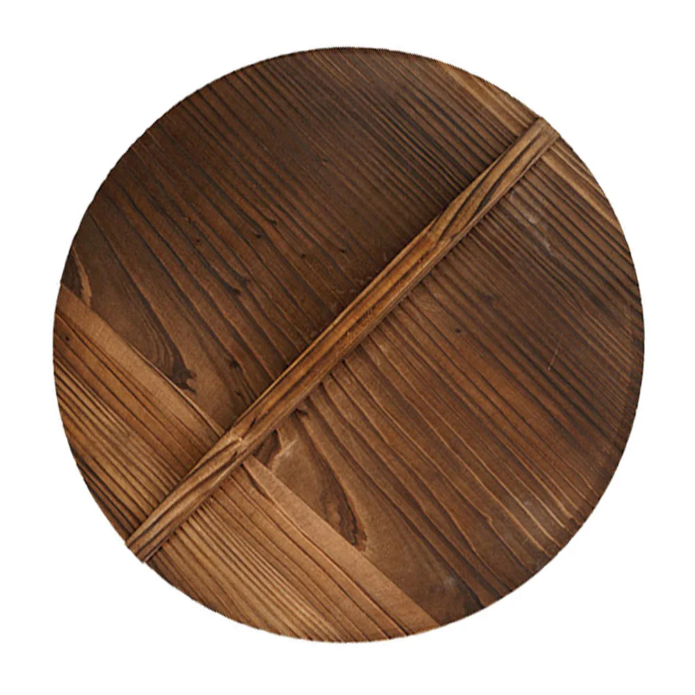 Doitool Anti Spillover Pot Cover Wood Wok Lid Cover Cast Iron Wok Natural Wood Pot Lid Pan
Doitool Anti Spillover Pot Cover Wood Wok Lid Cover Cast Iron Wok Natural Wood Pot Lid Pan