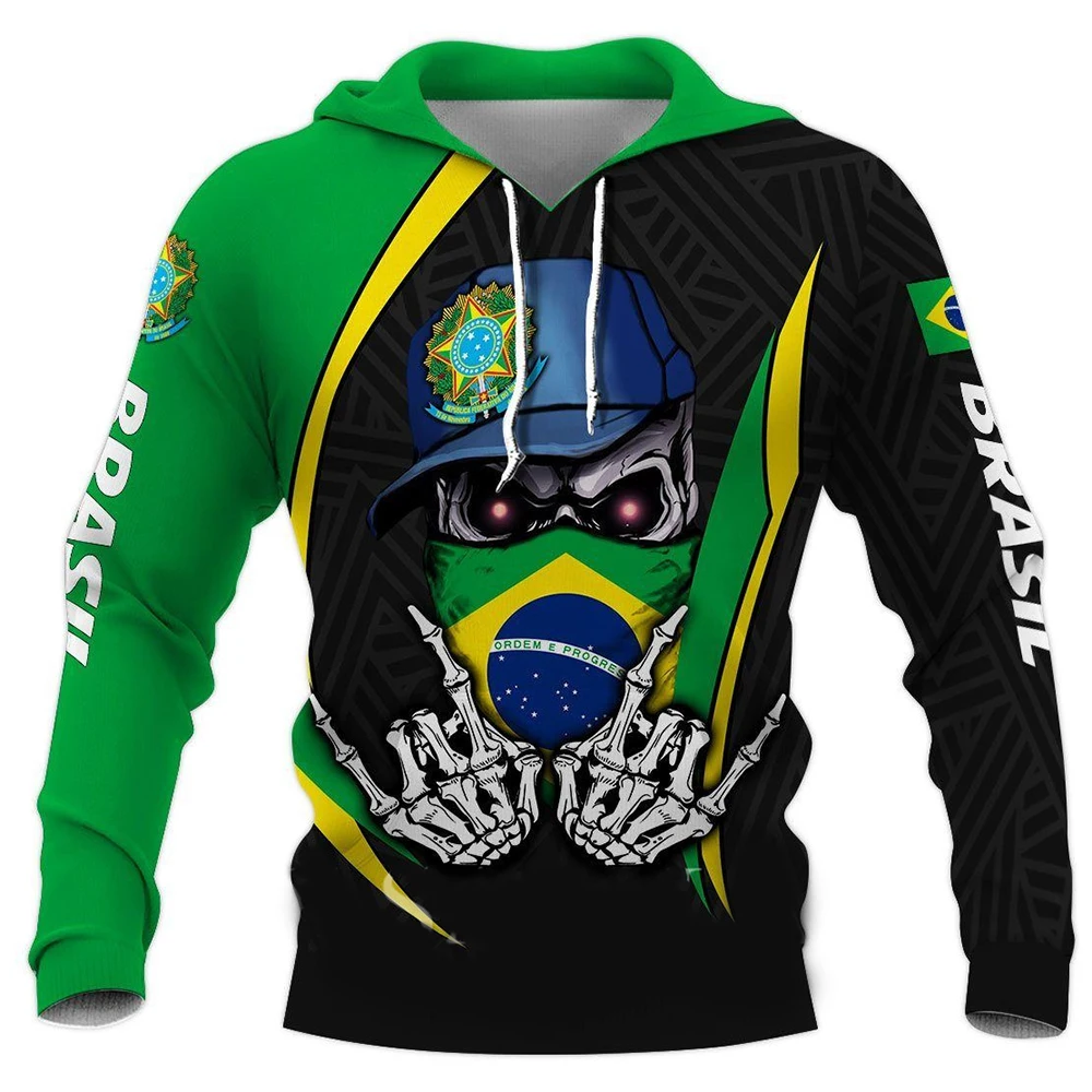 Brazil Flag Men's Hoodie Sweatshirt 3D Printing Brazilian Selection Jacket Oversized Pullover Spring Autumn Fashion Casual Tops
Brazil Flag Men's Hoodie Sweatshirt 3D Printing Brazilian Selection Jacket Oversized Pullover Spring Autumn Fashion Casual Tops