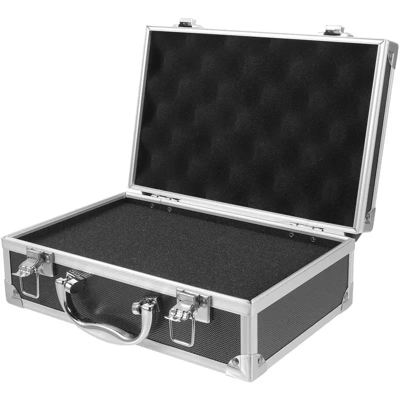 Multifunctional Carrying Box Handheld Aluminium Alloy Suitcase Small Tool Case Gadget Case
Multifunctional Carrying Box Handheld Aluminium Alloy Suitcase Small Tool Case Gadget Case