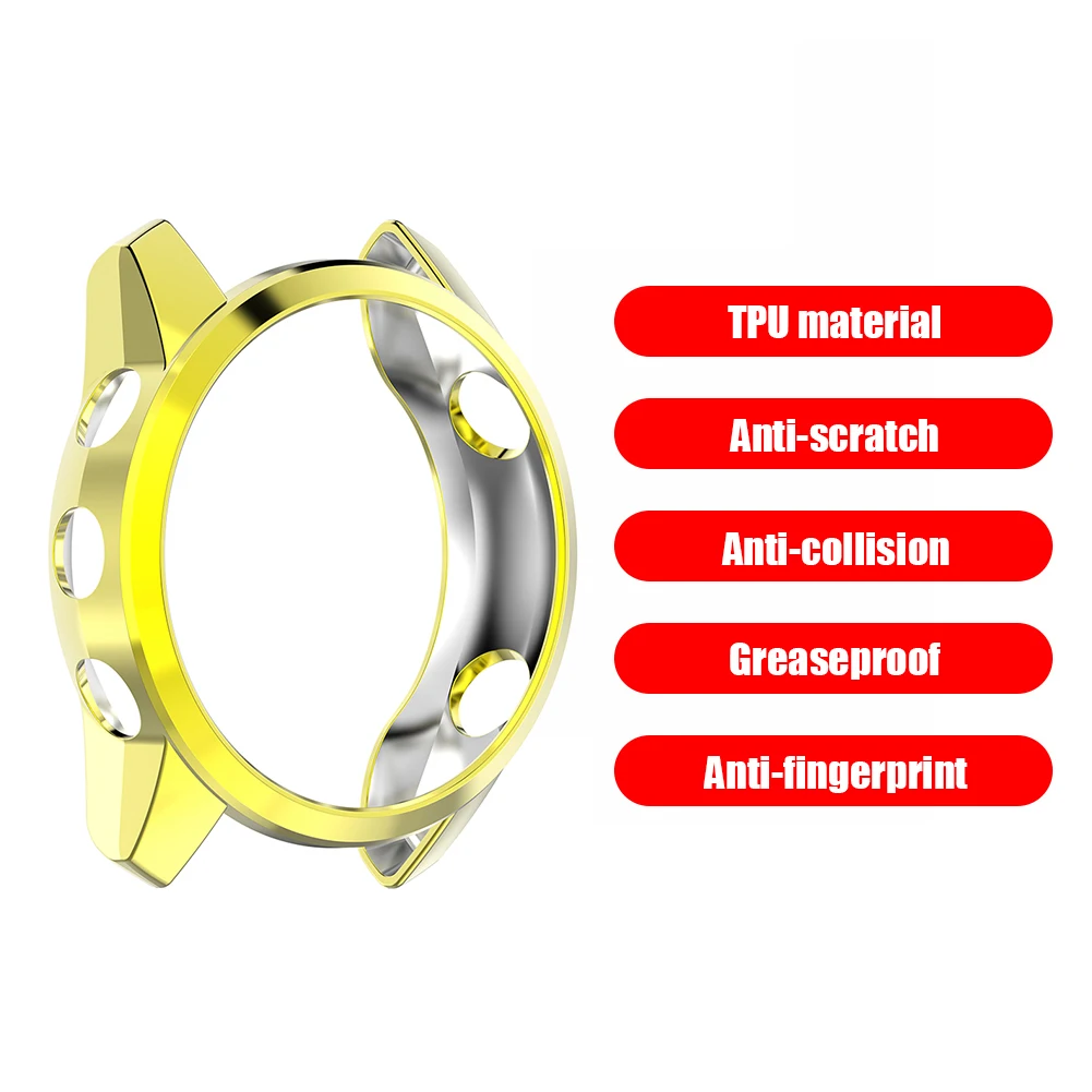 Smart Watch Case Cover Replacement Cover for Garmin Forerunner 745 Soft Plated Cover Frame Smartwatch Accessories
Smart Watch Case Cover Replacement Cover for Garmin Forerunner 745 Soft Plated Cover Frame Smartwatch Accessories