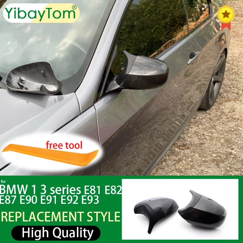 Replacement Rearview Side Mirror Covers Cap For BMW E90 E91 E92 E93 E81 E87 E82 E88 3 1 Series M Accessories Carbon Fiber Gloss
Replacement Rearview Side Mirror Covers Cap For BMW E90 E91 E92 E93 E81 E87 E82 E88 3 1 Series M Accessories Carbon Fiber Gloss