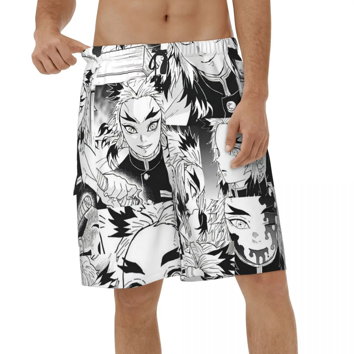 Rengoku Aniki Collage Shorts Quick Dry Mens Swimwear Demon Slayer Plaid Casual Male Briefs
Rengoku Aniki Collage Shorts Quick Dry Mens Swimwear Demon Slayer Plaid Casual Male Briefs