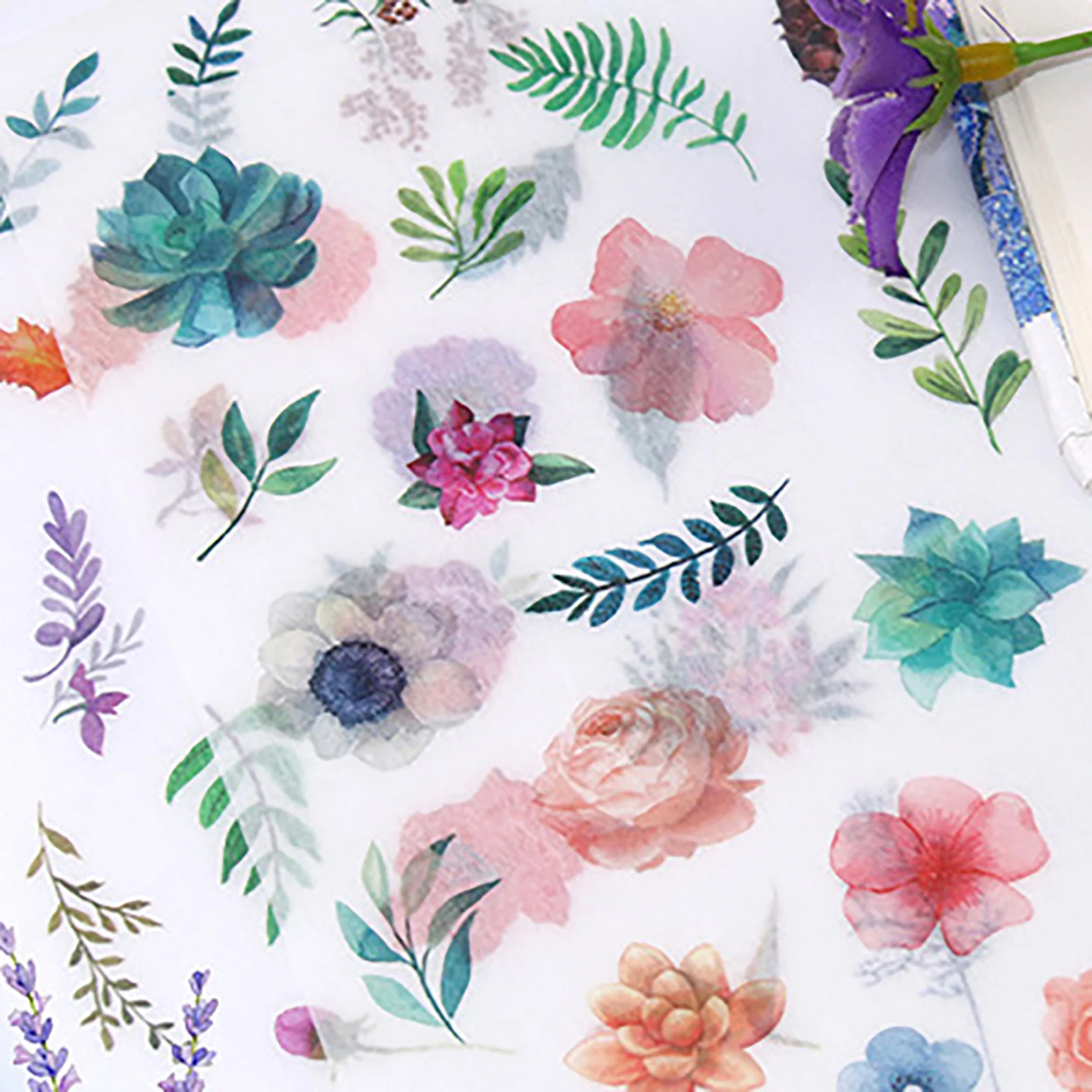 6 Sheets Natural Flower Plants Series Decorative Diary Sticker Scrapbook Planner Decorative Stationery Sticker
6 Sheets Natural Flower Plants Series Decorative Diary Sticker Scrapbook Planner Decorative Stationery Sticker