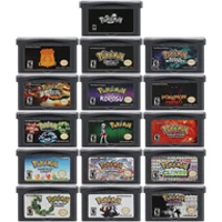32 Bit Video Game Cartridge Console Card for Nintendo GBA Pokeon Series Clover Cawps Eclipse Korosu English Language Edition
32 Bit Video Game Cartridge Console Card for Nintendo GBA Pokeon Series Clover Cawps Eclipse Korosu English Language Edition