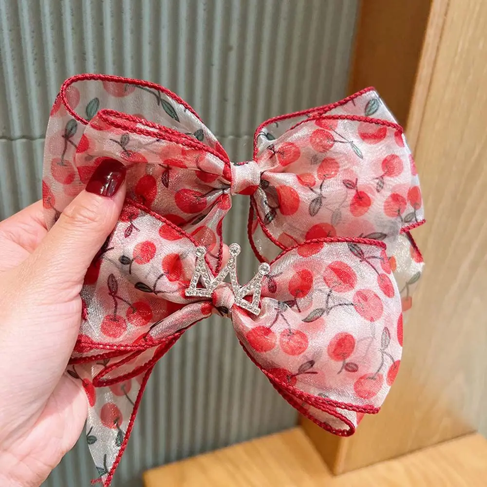 Cute Kids Ribbon Tassel Chiffon Geometric Korean Style Headwear Children Hair Clips Cherry Barrettes Women Hair Rope
Cute Kids Ribbon Tassel Chiffon Geometric Korean Style Headwear Children Hair Clips Cherry Barrettes Women Hair Rope