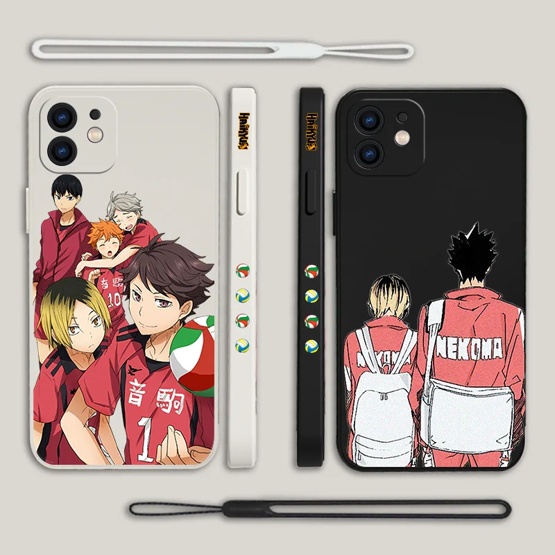 Anime Haikyuu!! Phone Case For iPhone 14 13 12 11 Pro Max Mini X XR XS MAX SE20 8 7 Plus 6 6S Plus Silicone with Hand Strap
Anime Haikyuu!! Phone Case For iPhone 14 13 12 11 Pro Max Mini X XR XS MAX SE20 8 7 Plus 6 6S Plus Silicone with Hand Strap
