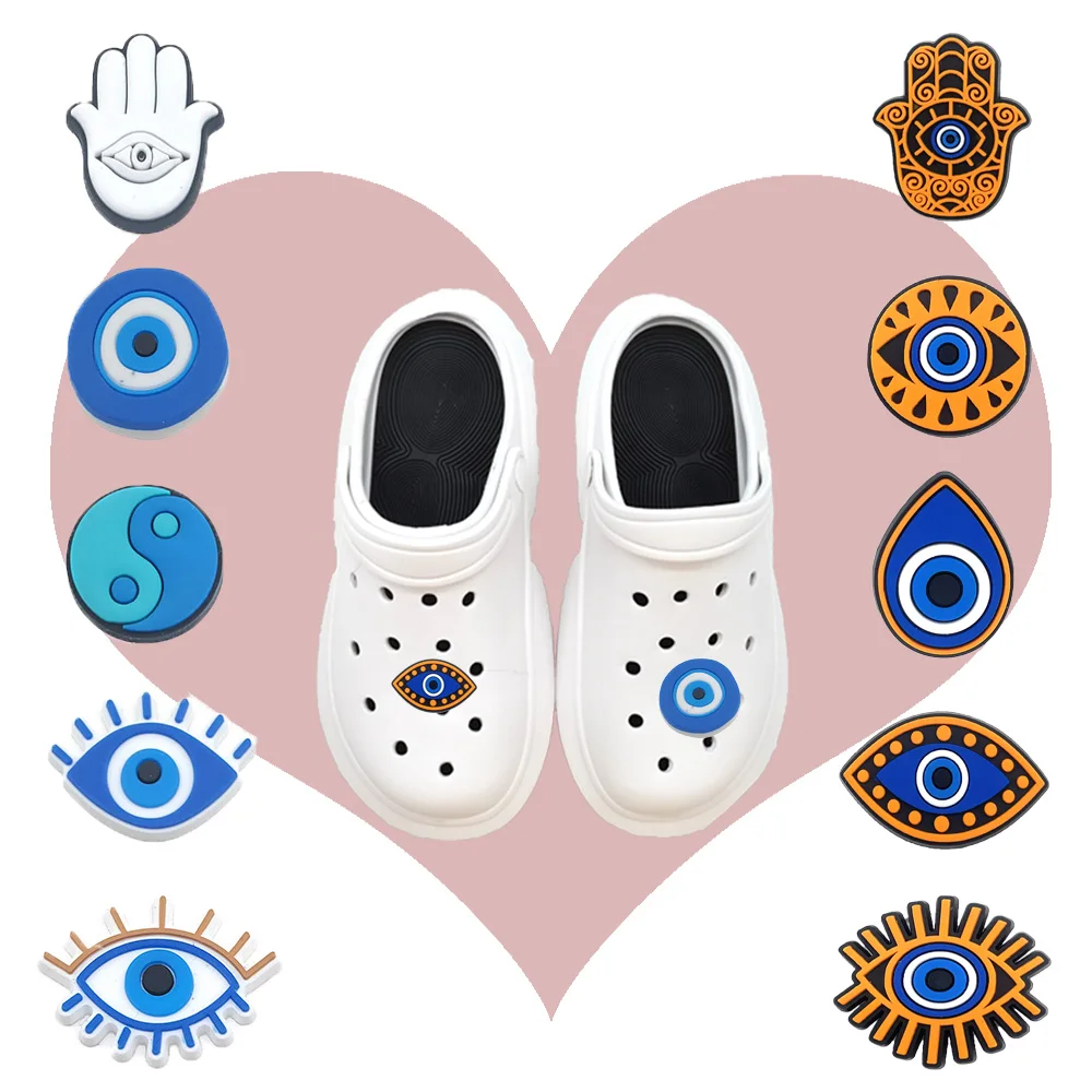 1 pcs Eye Shoes Charm Croc Sandals Decoration Jibz Accessories Children's Party Gift
1 pcs Eye Shoes Charm Croc Sandals Decoration Jibz Accessories Children's Party Gift