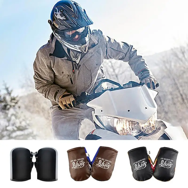 Motorcycle Handlebar Mitts Hand Protector Winter Windproof Thickened Warmer Muffs Velvet Inner Layer Winter Accessory for bikes
Motorcycle Handlebar Mitts Hand Protector Winter Windproof Thickened Warmer Muffs Velvet Inner Layer Winter Accessory for bikes