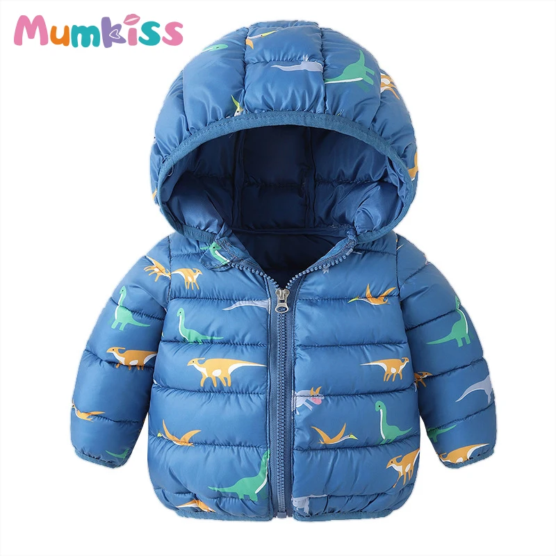 Детская теплая зимняя куртка с капюшоном и мультяшным принтом
Детская теплая зимняя куртка с капюшоном и мультяшным принтом