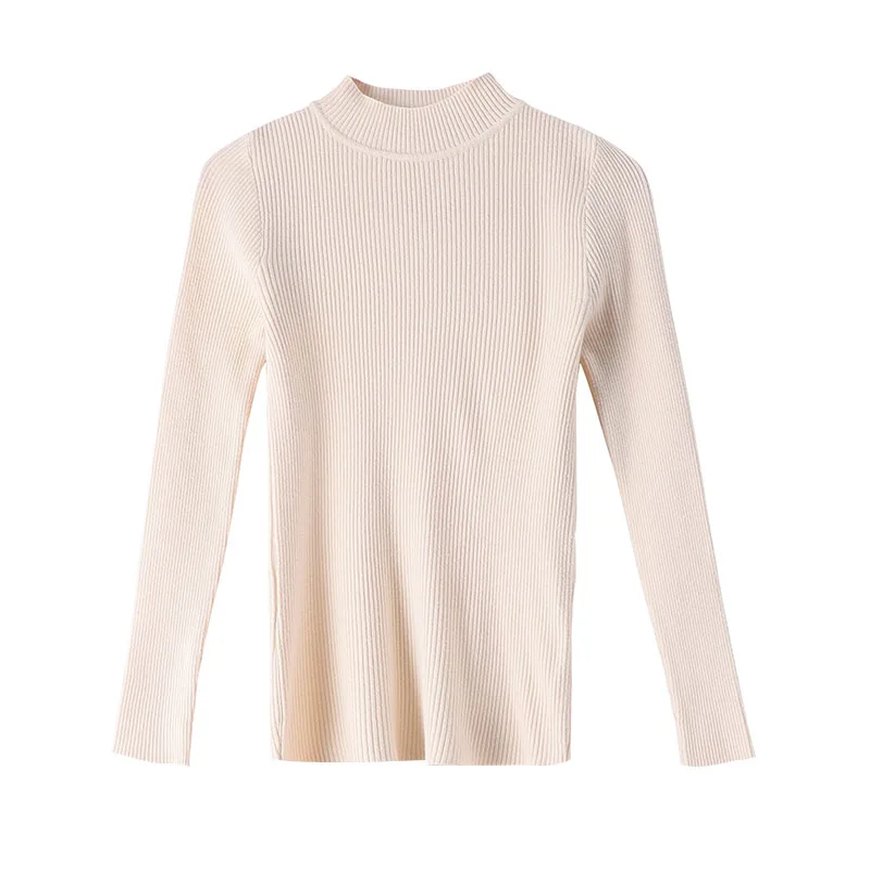 Abrini Women Semi Turtleneck Sweaters Cashmere Pullover Long Sleeve Knitting Jumpers Slim Mockneck Sweater Women Winter 2022
Abrini Women Semi Turtleneck Sweaters Cashmere Pullover Long Sleeve Knitting Jumpers Slim Mockneck Sweater Women Winter 2022