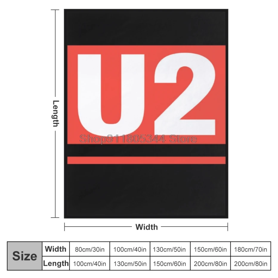U2 band Throw Blanket Fuzzy Warm Throws for Winter Bedding 3D Printing Soft Micro Fleece Blanket
U2 band Throw Blanket Fuzzy Warm Throws for Winter Bedding 3D Printing Soft Micro Fleece Blanket