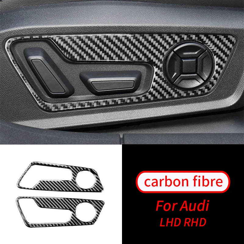 For Audi A6L A7 2019 Real Carbon Fiber Car Styling Seat Adjustment Decorative Panel Interior Accessories
For Audi A6L A7 2019 Real Carbon Fiber Car Styling Seat Adjustment Decorative Panel Interior Accessories