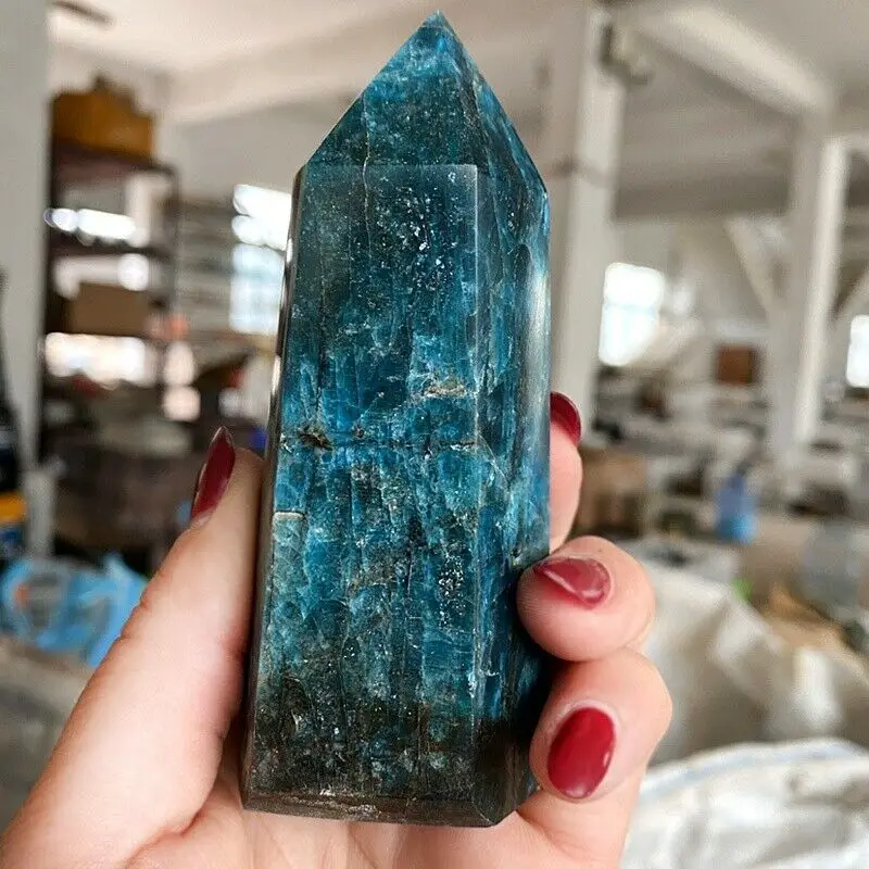 natural Natural blue apatite stone tower crystal rod Reiki healing Home Decoration Gifts Home Furnishings Spiritual healing
natural Natural blue apatite stone tower crystal rod Reiki healing Home Decoration Gifts Home Furnishings Spiritual healing