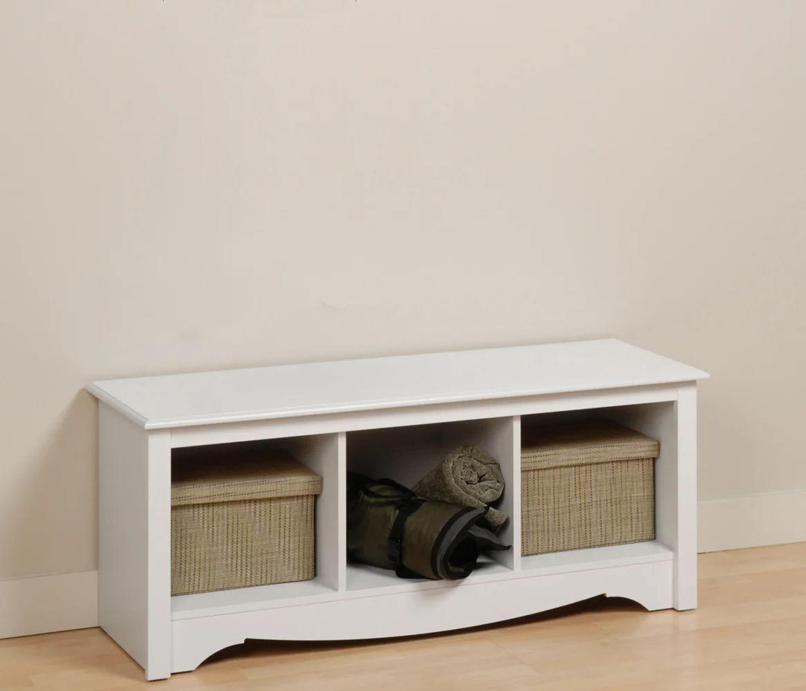 Prepac Monterey Storage Bench, White, Furniture Bedroom ,15.75 x 48.00 x 20.00 Inches
Prepac Monterey Storage Bench, White, Furniture Bedroom ,15.75 x 48.00 x 20.00 Inches