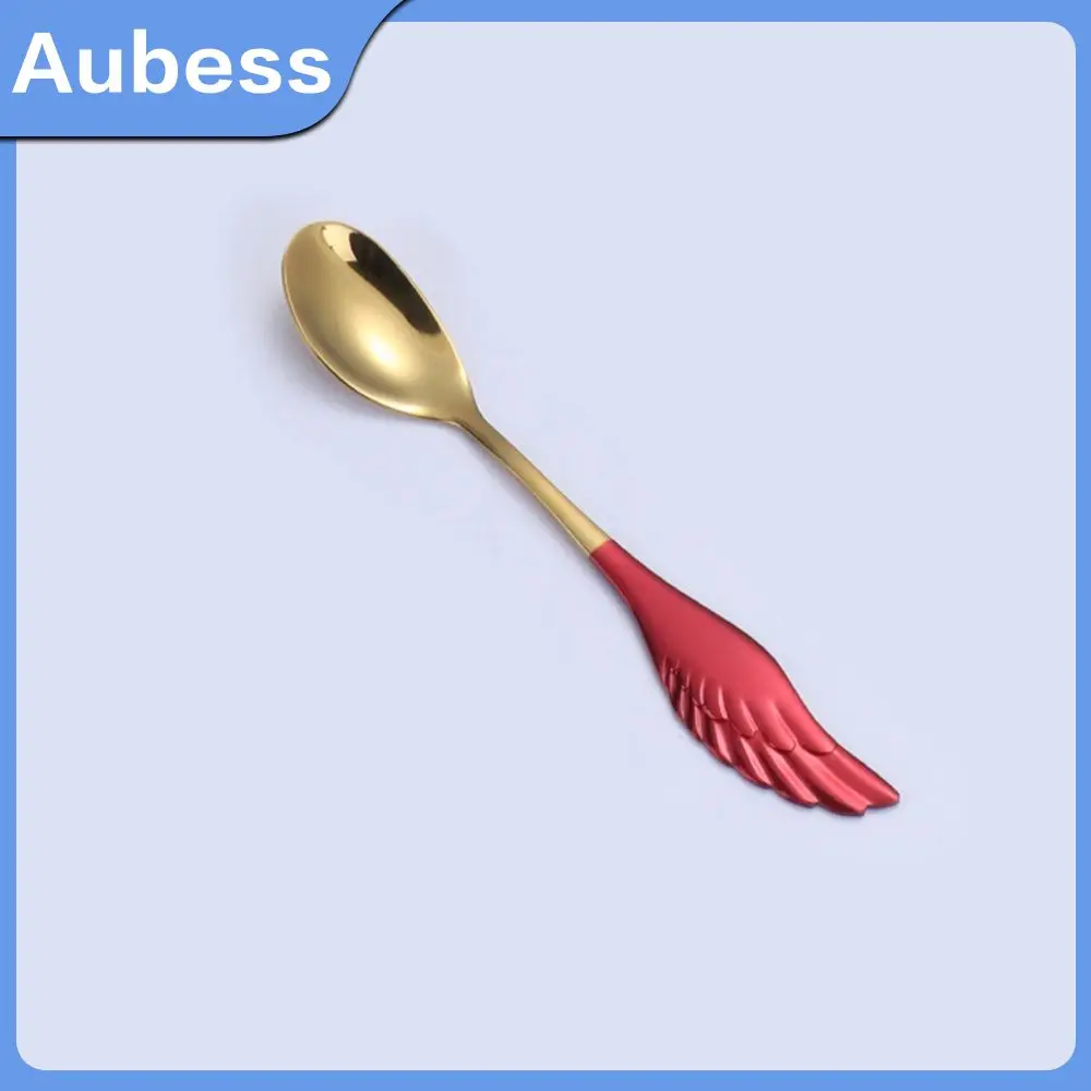 Spoon Fork Convenient 304 Stainless Steel Spoon Baby Kids For Adults Kids Ice Cream Spoon Kitchen Tools Fruit Fork Net Red 
Spoon Fork Convenient 304 Stainless Steel Spoon Baby Kids For Adults Kids Ice Cream Spoon Kitchen Tools Fruit Fork Net Red