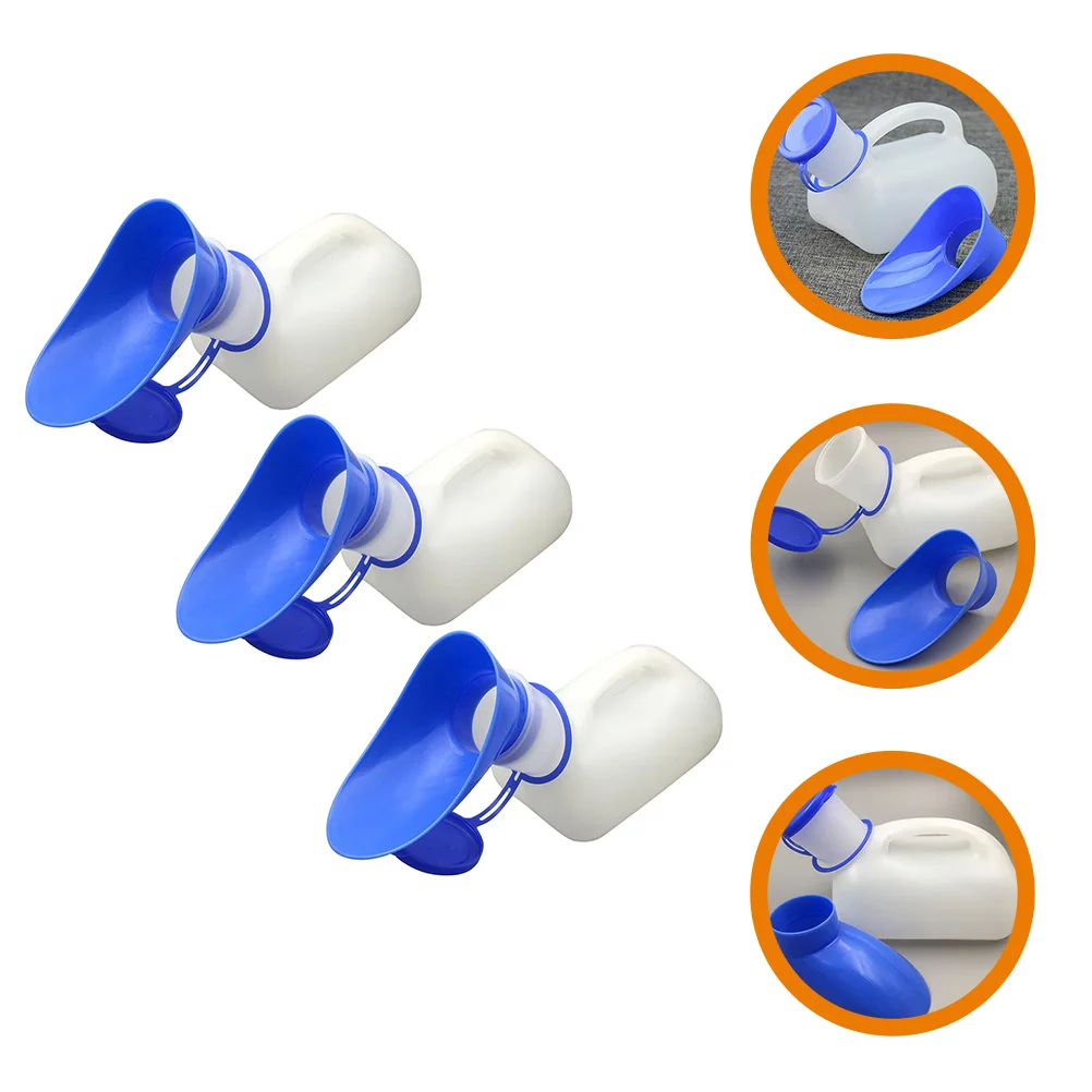 3 Pcs Kids Travel Potty Universal Two-purpose Urinal Urine Bottle Outdoor Container Plastic Elderly Daily Use
3 Pcs Kids Travel Potty Universal Two-purpose Urinal Urine Bottle Outdoor Container Plastic Elderly Daily Use