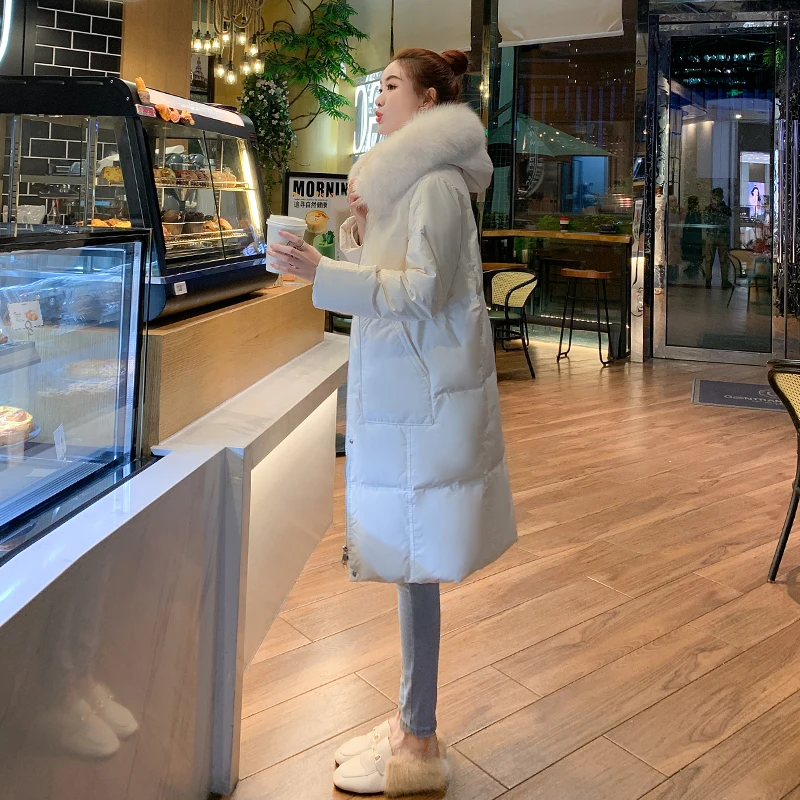 Женский белый пуховик для гольфа, новинка зимы 2022, облегающее пальто средней длины на белом утином пуху с большим меховым воротником, утепле...
Женский белый пуховик для гольфа, новинка зимы 2022, облегающее пальто средней длины на белом утином пуху с большим меховым воротником, утепле...