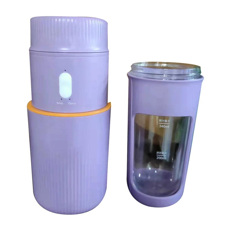 340ML Small Portable Ice Drink Juicer Mini Rechargeable Juice Cup Multifunctional Household Juicer
340ML Small Portable Ice Drink Juicer Mini Rechargeable Juice Cup Multifunctional Household Juicer