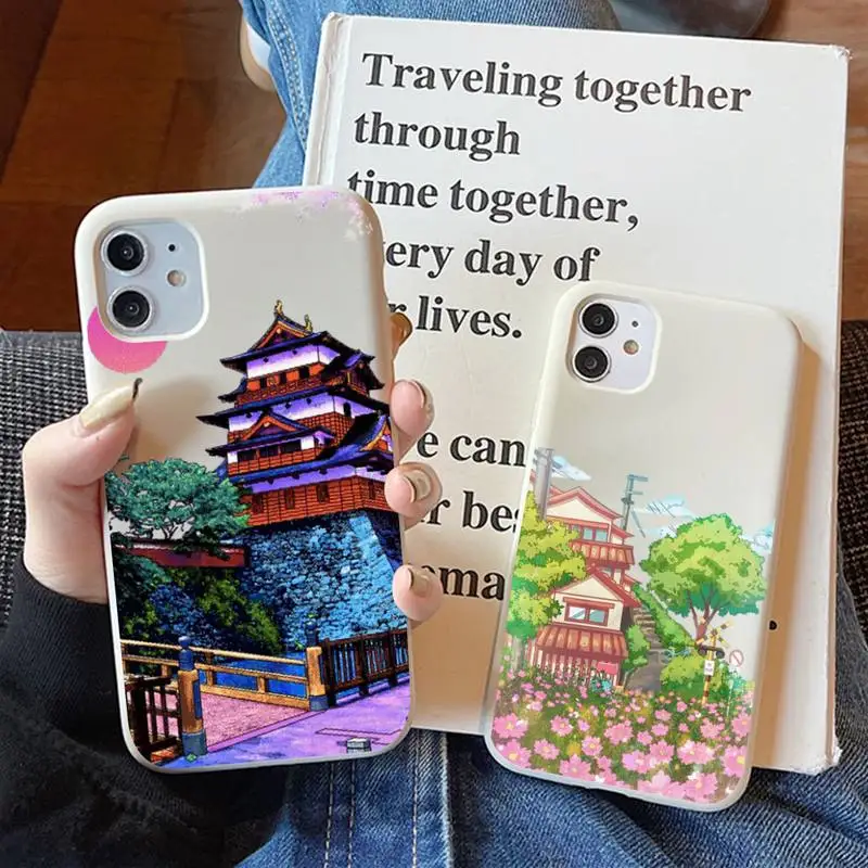 Japanese Anime Hand Painted House scenery Phone Case for iPhone 11 12 13 Mini Pro Xs Max 8 7 6 6S Plus X XR Solid Color Case
Japanese Anime Hand Painted House scenery Phone Case for iPhone 11 12 13 Mini Pro Xs Max 8 7 6 6S Plus X XR Solid Color Case