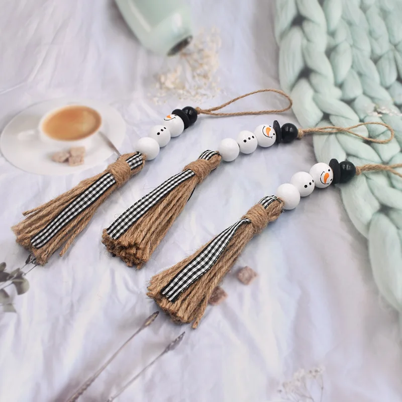 Snowman Round Wooden Beads Christmas Decorations Thanksgiving Decor for Home Children's Toys Bracelet Accessories Navidad Gift
Snowman Round Wooden Beads Christmas Decorations Thanksgiving Decor for Home Children's Toys Bracelet Accessories Navidad Gift
