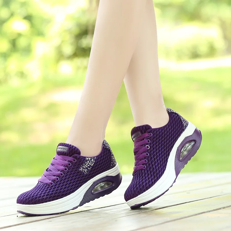 Women's Swing Sneakers Platform Toning Wedge Sports Shoes For Woman Breathable Slimming Fitness Rocking Shoes Thick Sole 35-41
Women's Swing Sneakers Platform Toning Wedge Sports Shoes For Woman Breathable Slimming Fitness Rocking Shoes Thick Sole 35-41