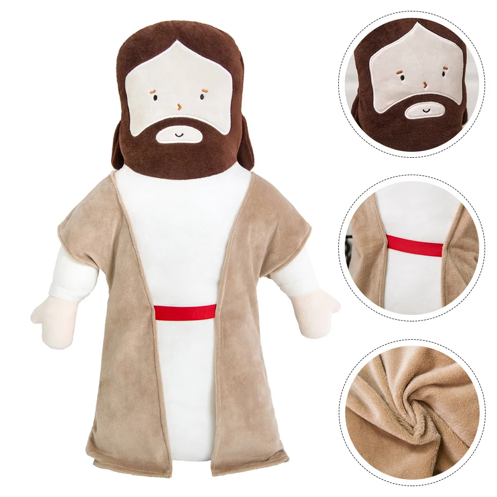 Jesus Plush Pillow Toy Stuffed Cushion Toys Animals Pillows Cute Pattern Throw Hug Kids Sofa Christ Cartoon Miniature Christian
Jesus Plush Pillow Toy Stuffed Cushion Toys Animals Pillows Cute Pattern Throw Hug Kids Sofa Christ Cartoon Miniature Christian