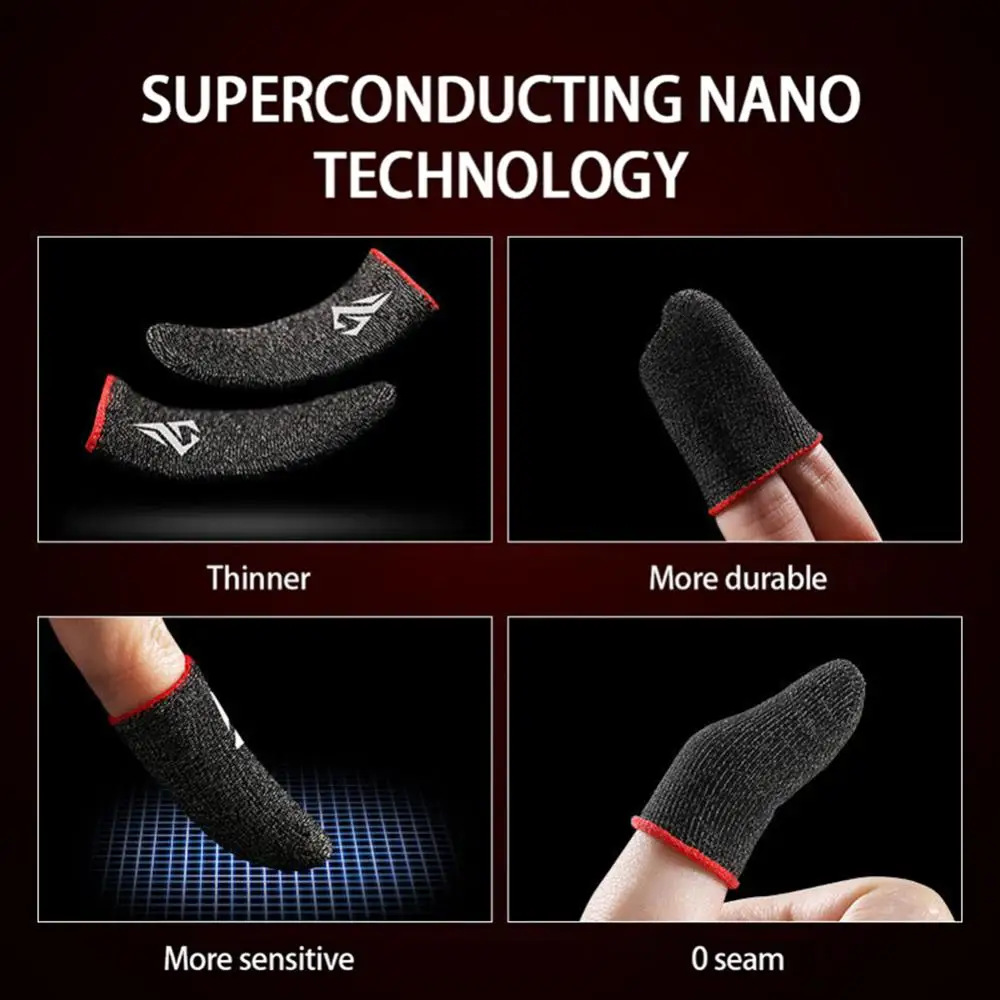 Gaming Finger Sleeve Game Sweatproof Gloves Fingertips For Mobile Games Touch Screen Finger Cots Cover Phone Gaming Accessories
Gaming Finger Sleeve Game Sweatproof Gloves Fingertips For Mobile Games Touch Screen Finger Cots Cover Phone Gaming Accessories