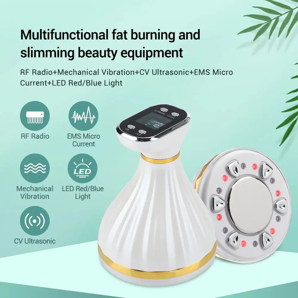 RF Body Slimming Machine Ultrasonic Cavitation Fat Burner Radio Frequency Anti Cellulite Ultrasound Face Tighten Massager
RF Body Slimming Machine Ultrasonic Cavitation Fat Burner Radio Frequency Anti Cellulite Ultrasound Face Tighten Massager