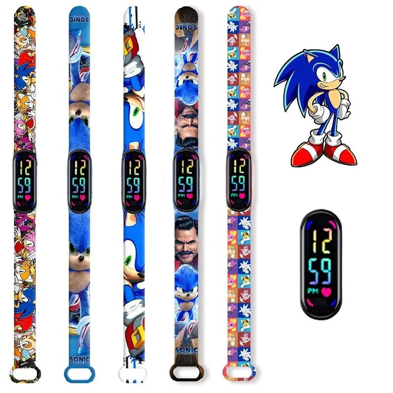 Pokemon Sonic 2 Children's Cartoon Amy Rose Anime Character Bracelet Watch LED Touch Waterproof Clock Sports Gifts Christmas Toy
Pokemon Sonic 2 Children's Cartoon Amy Rose Anime Character Bracelet Watch LED Touch Waterproof Clock Sports Gifts Christmas Toy