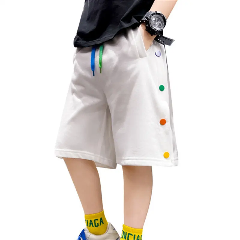 New Arrival Summer Kids Boys Sports Mid-Waist Shorts Football Children's Casual Solid Color Sweatpants Korean Knee Length Pants
New Arrival Summer Kids Boys Sports Mid-Waist Shorts Football Children's Casual Solid Color Sweatpants Korean Knee Length Pants