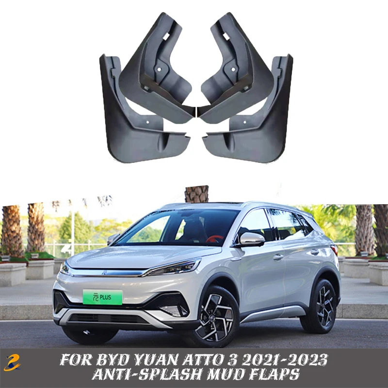 For BYD Atto 3 Yuan Plus EV 2021~2023 Accessories 2022 Mud Flaps Anti-splash Guards Fender Front Rear Wheel Car Stying
For BYD Atto 3 Yuan Plus EV 2021~2023 Accessories 2022 Mud Flaps Anti-splash Guards Fender Front Rear Wheel Car Stying