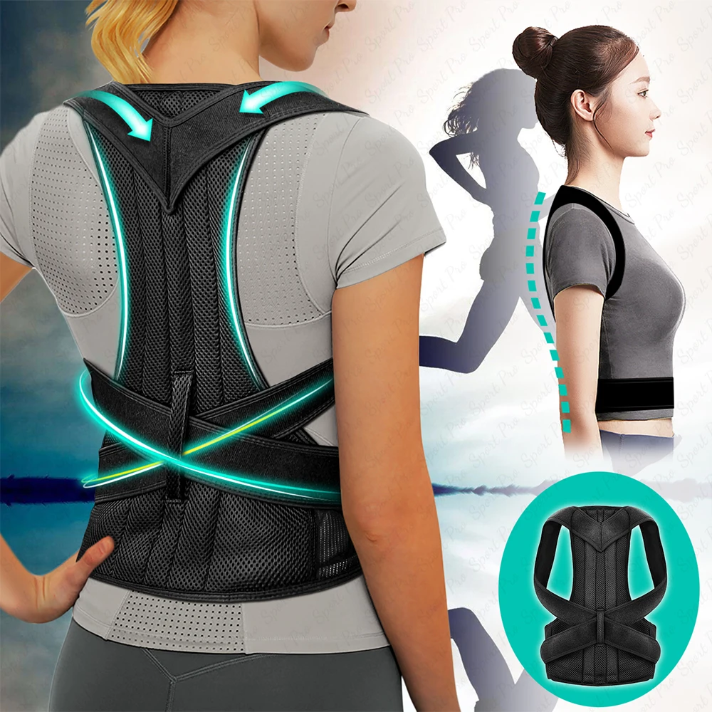 Spine Lower Body Back And Your Corrector Posture Reshape Clavicle Support Sports Relief Upper Back Adjustable Pain
Spine Lower Body Back And Your Corrector Posture Reshape Clavicle Support Sports Relief Upper Back Adjustable Pain