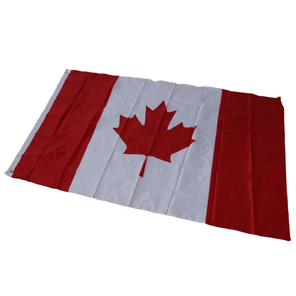 Hot New Canadian Flag 90*150cm Canada national polyster Canada flag great banner flag for decoration Fast Delivery
Hot New Canadian Flag 90*150cm Canada national polyster Canada flag great banner flag for decoration Fast Delivery