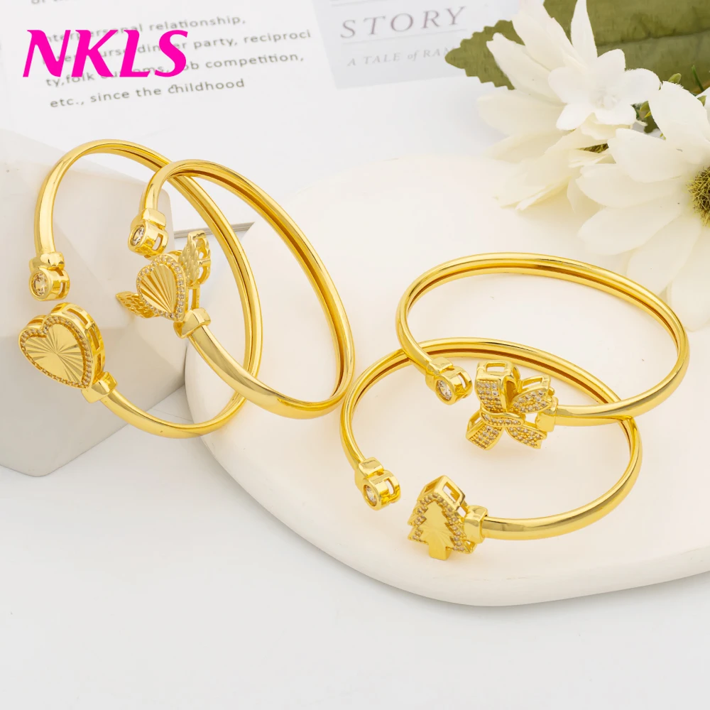 Bracelets Dubai Bangles for Women Simple Bangle 24k Gold Color For Girls Wedding Bridal Party Gift Jewelry Free Shipping
Bracelets Dubai Bangles for Women Simple Bangle 24k Gold Color For Girls Wedding Bridal Party Gift Jewelry Free Shipping