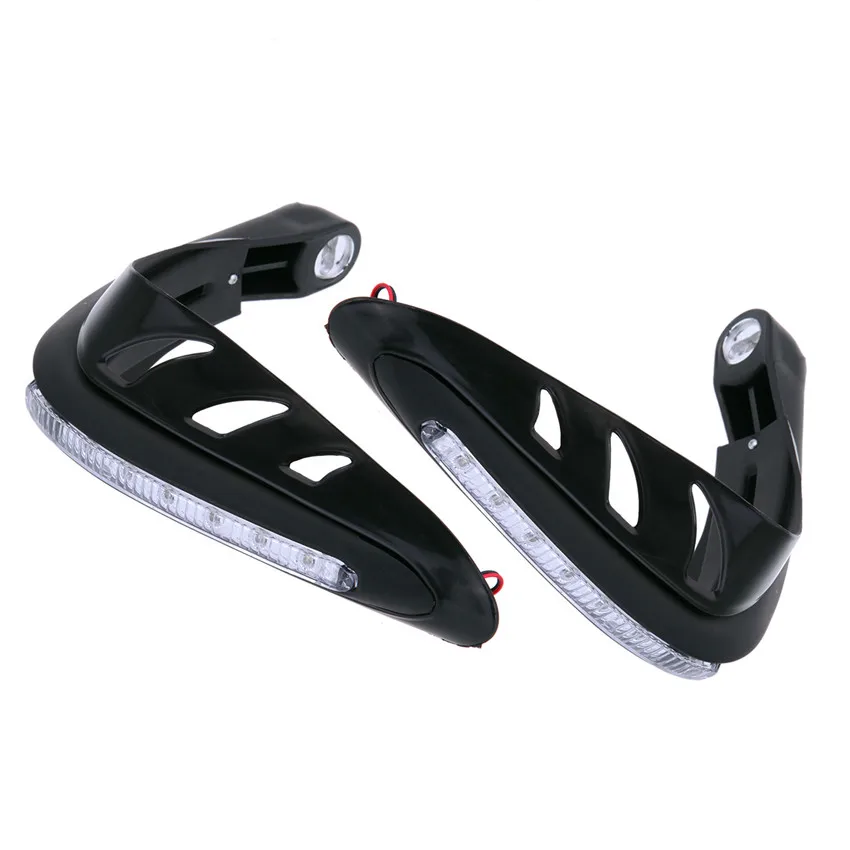 Universal 7/8'' 22mm Motorcycle Brake Clutch Lever Protector Handguard Handle Shield Windproof with LED Turn Signal Light
Universal 7/8'' 22mm Motorcycle Brake Clutch Lever Protector Handguard Handle Shield Windproof with LED Turn Signal Light